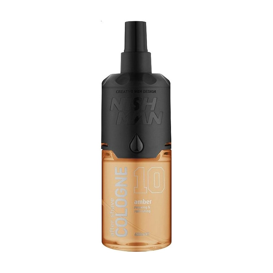 Чоловічий одеколон після гоління Nishman After Shave Cologne No.10 Amber, 400 мл